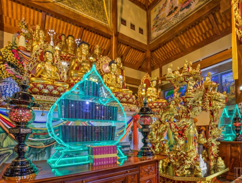 [ẢNH] Cận cảnh vẻ đẹp tráng lệ của chùa Ba Vàng