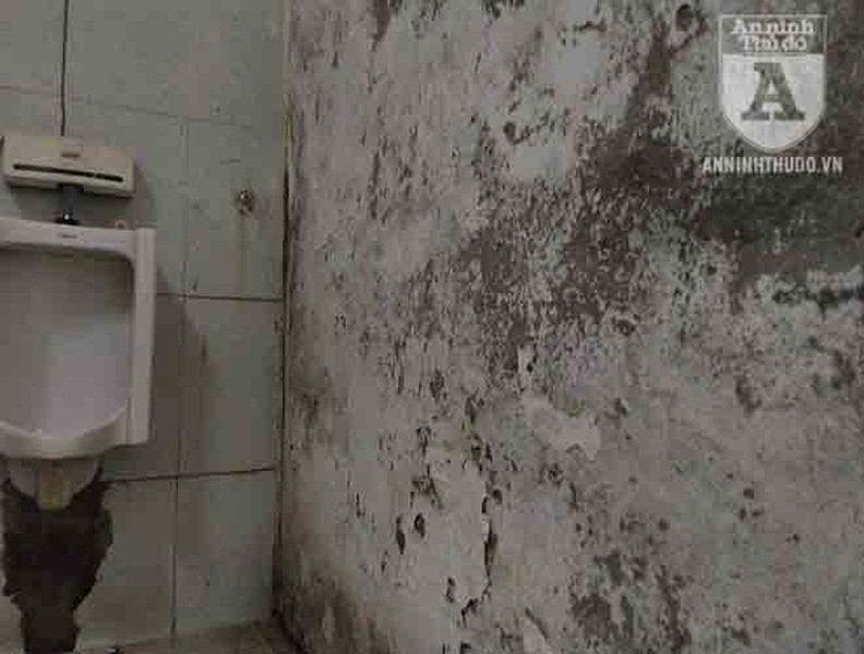 [Ảnh] Công viên Cầu Giấy: Hãi hùng vào nhà vệ sinh công cộng bẩn thỉu
