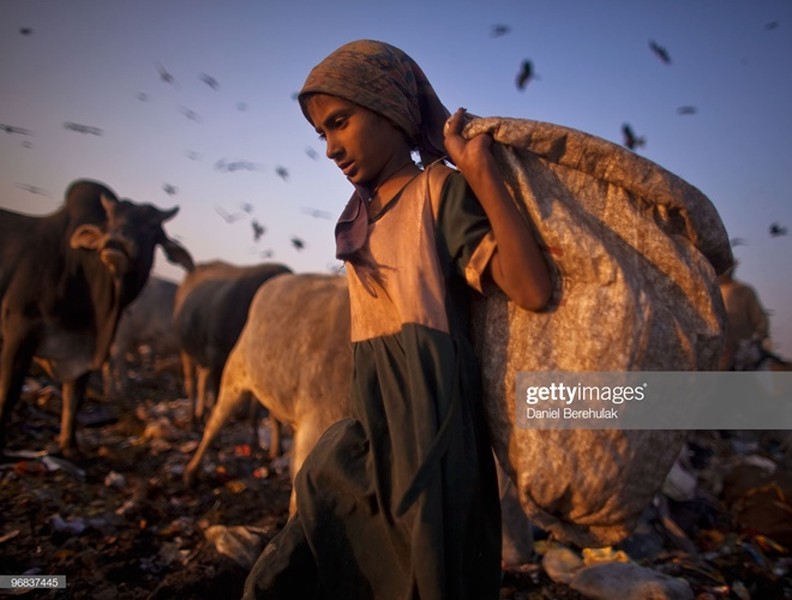 Cuộc sống ở bãi rác lớn nhất Ấn Độ cao 65m, rộng bằng 40 sân bóng