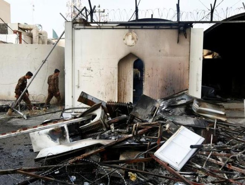 [ẢNH] Vụ đốt cháy lãnh sự quán Iran tại Najaf: Mối quan hệ lịch sử bị phá vỡ