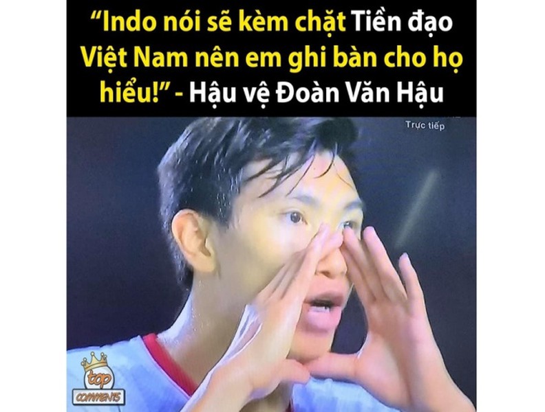 [ẢNH] Loạt ảnh chế Văn Hậu hài hước sau chiến thắng của U22 Việt Nam
