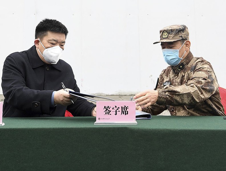 [ẢNH] Toàn cảnh 2 bệnh viện dã chiến của Trung Quốc chống đại dịch virus corona Vũ Hán