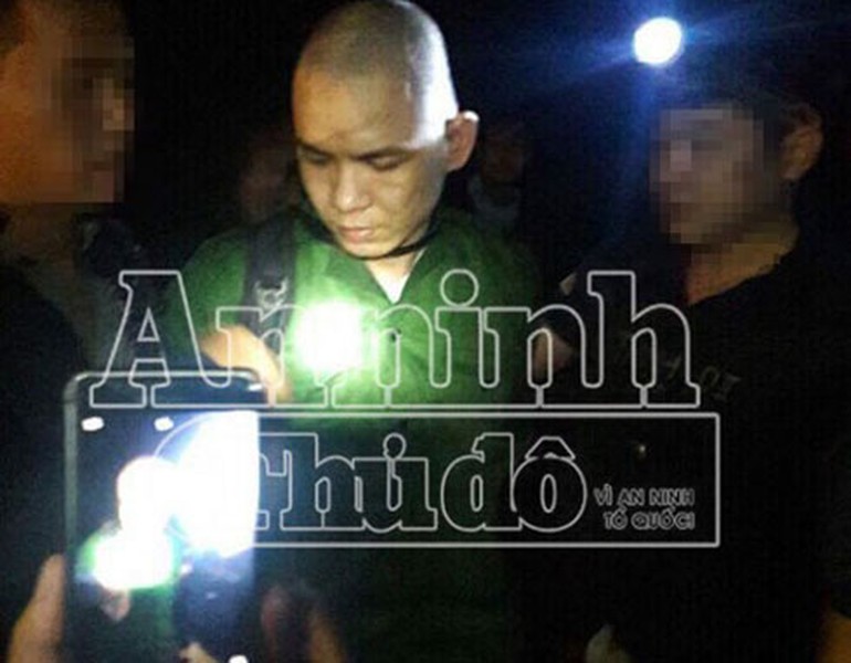 Cận mặt tử tù Nguyễn Văn Tình khi bị bắt trên đường trốn chạy