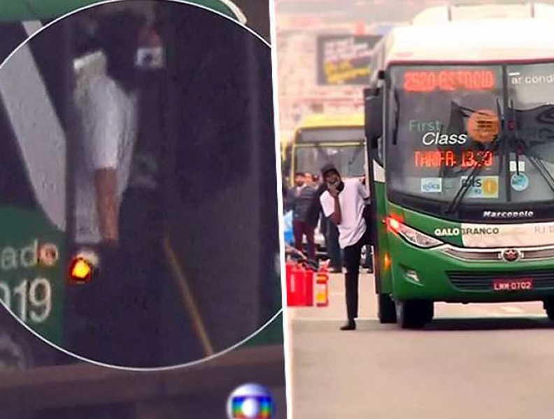 [Ảnh] Toàn cảnh vụ giải cứu 37 hành khách bị bắt làm con tin trên xe buýt ở Rio de Janeiro