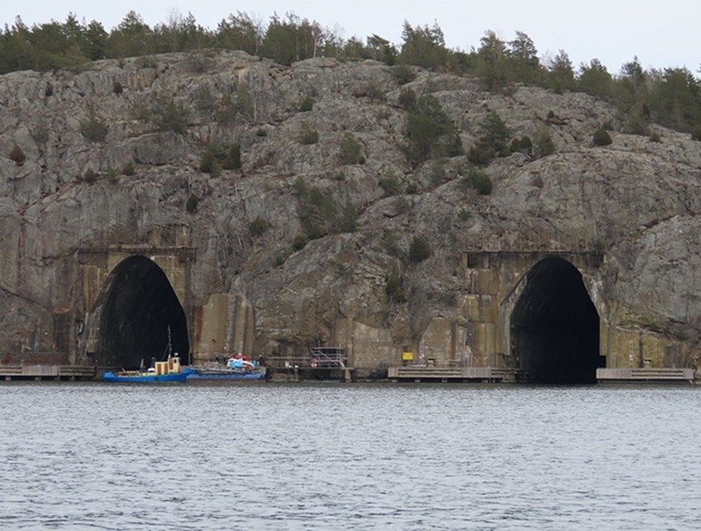 [Ảnh] Vì sao Thụy Điển mở lại căn cứ hải quân ngầm đủ sức chống chọi với tấn công hạt nhân?