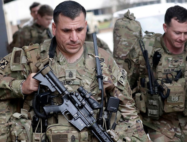 Dày đặc các đơn vị lính Mỹ sẵn sàng cho tình huống xấu nhất ở Trung Đông