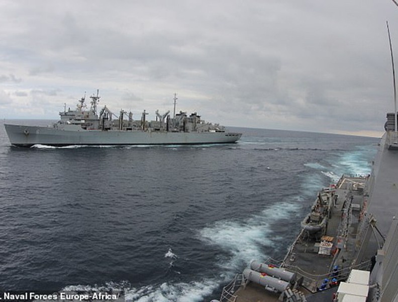 [Ảnh] Hải quân Mỹ đưa tàu chiến vào Biển Barents lần đầu tiên sau 3 thập niên