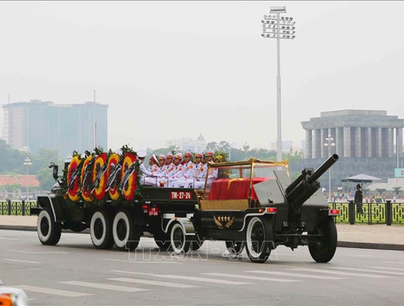 [ẢNH] Toàn cảnh Lễ truy điệu và đưa tang Chủ tịch nước Trần Đại Quang