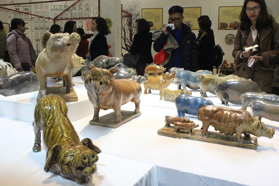 Tết đến, ngắm đàn lợn hàng nghìn con của nhà sử học Dương Trung Quốc