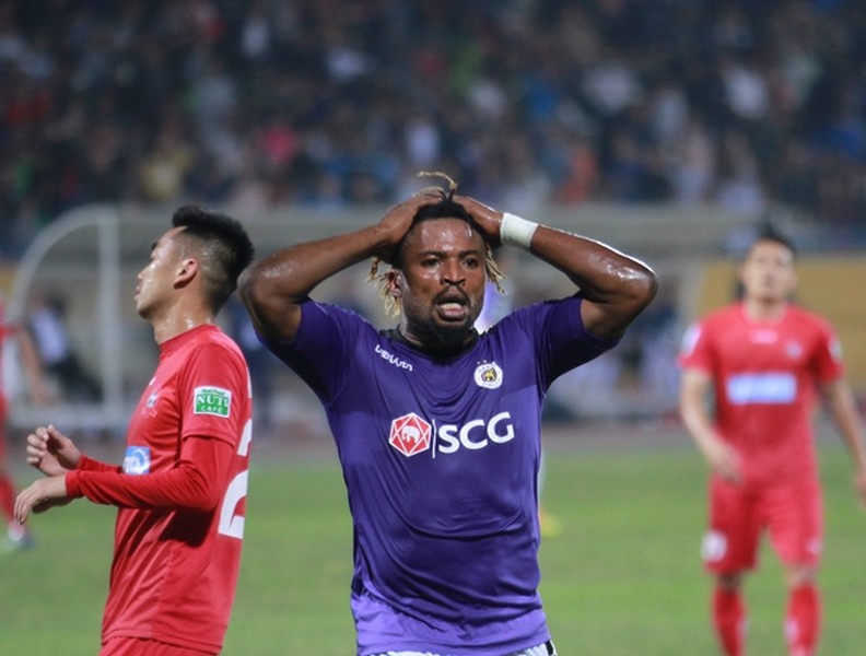[ẢNH] Quang Hải mờ nhạt, Hà Nội FC vẫn giành trọn 3 điểm trước Hải Phòng