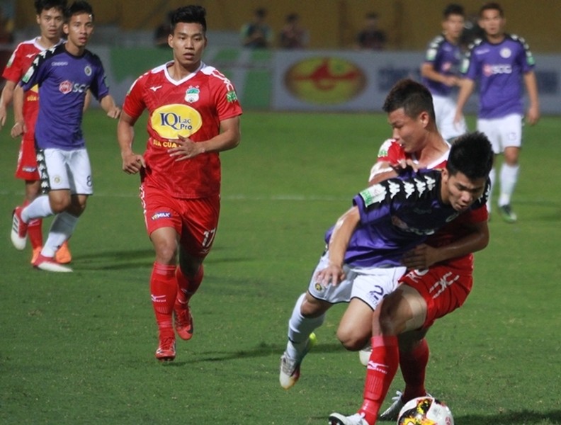 Các tuyển thủ U23 Việt Nam chơi thế nào trong trận Hà Nội 5-0 HAGL?