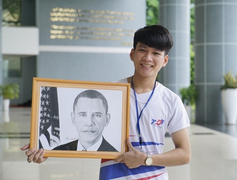 [ẢNH] Ngắm tuyển thủ Olympic Việt Nam tuyệt đẹp qua nét vẽ chì