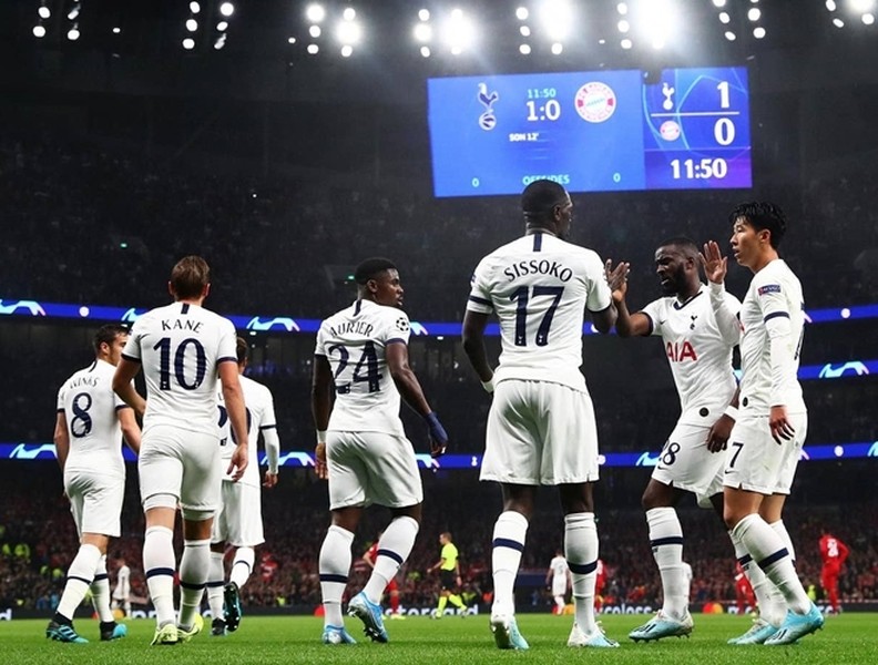 [ẢNH] Cận cảnh trận thua thảm 2-7 của Tottenham trước Bayern