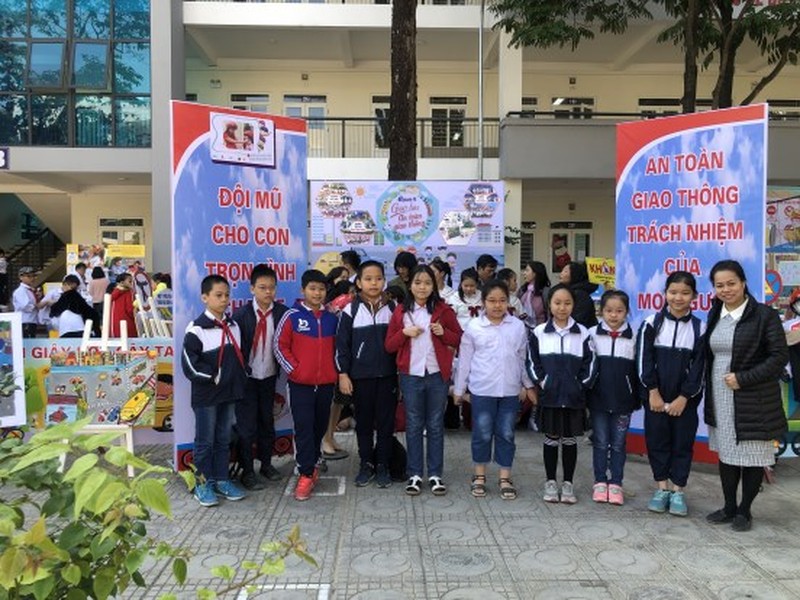 23 trường tiểu học Hà Nội giao lưu về kỹ năng tham gia giao thông an toàn
