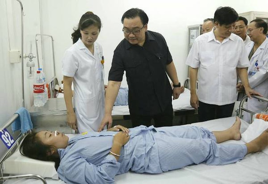 Bí thư Thành ủy Hoàng Trung Hải trực tiếp thị sát trọng điểm dịch sốt xuất huyết ở Hoàng Mai
