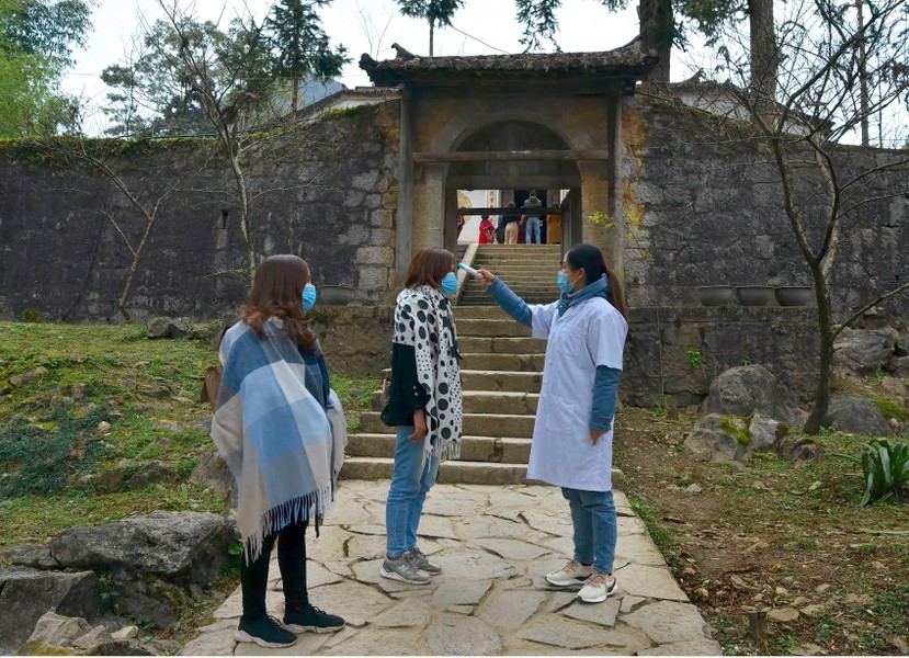 Khoảnh khắc ghi ở Hà Giang chung sống an toàn với dịch Covid-19