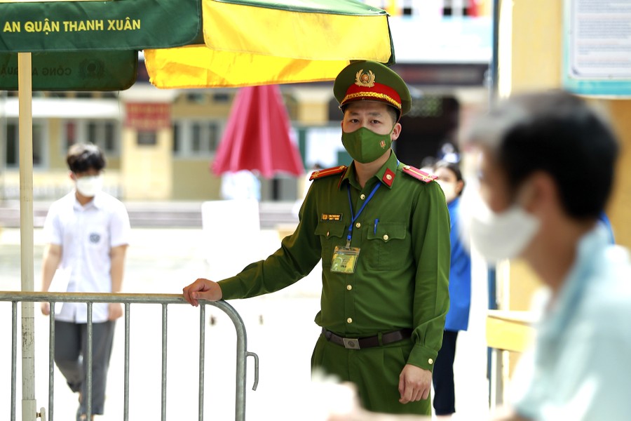 Công an Hà Nội bảo đảm an ninh, an toàn mùa thi tuyển sinh 2023