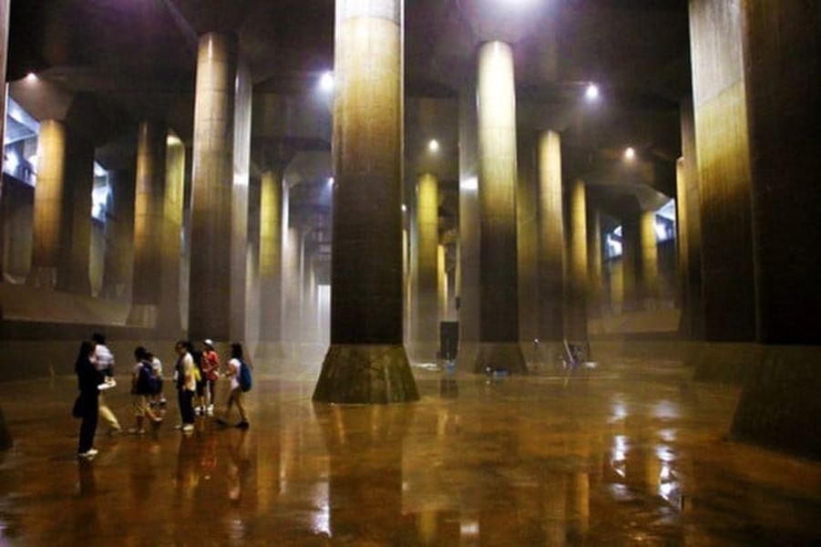 Khám phá cống ngầm lớn nhất thế giới, bất chấp siêu bão 3 ngày cũng không ngập