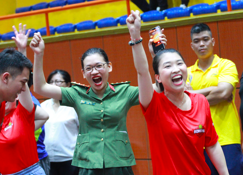 Rộn tiếng cười tại ngày hội thể thao Công đoàn CATP Hà Nội