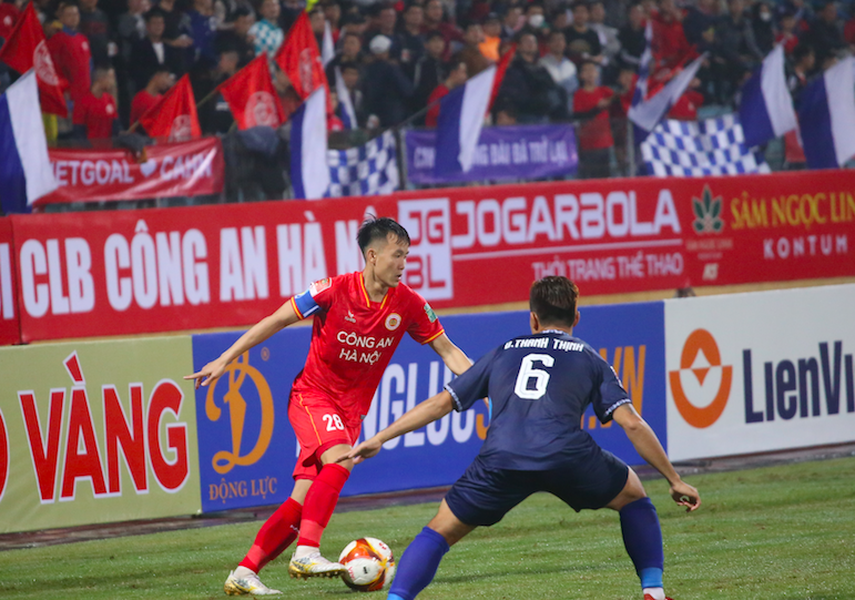 Toàn cảnh chiến thắng 5 'sao' của CLB Công an Hà Nội tại V-League 2023