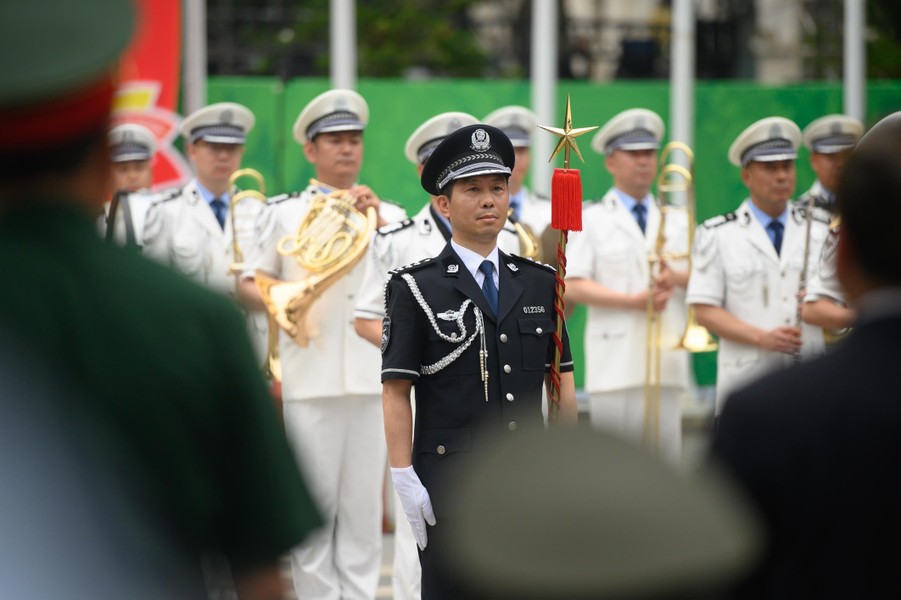 Toàn cảnh các màn trình diễn sôi động tại Nhạc hội Cảnh sát các nước ASEAN+2022