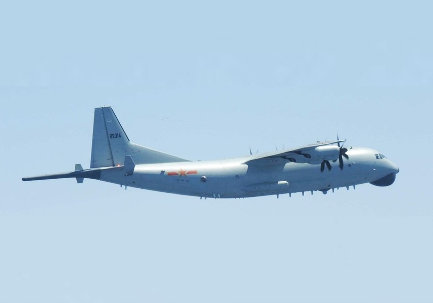 [ẢNH] Máy bay săn ngầm KQ-200 Trung Quốc xâm nhập ADIZ đảo Đài Loan