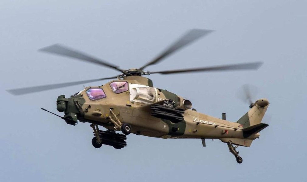 [ẢNH] Trung Quốc cho trực thăng tấn công hiện đại nhất thực tập đổ bộ chiếm đảo