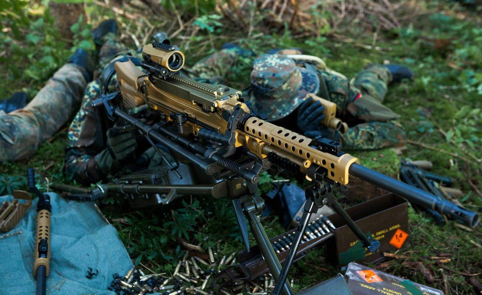 [ẢNH] MG5 - 'lưỡi cưa quét bộ binh' thay thế cho MG3 huyền thoại của quân đội Đức