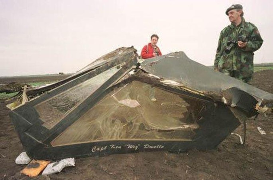[ẢNH] Bất ngờ khi Nam Tư từng bắn trúng tới hai chiến đấu cơ tàng hình F-117A Mỹ