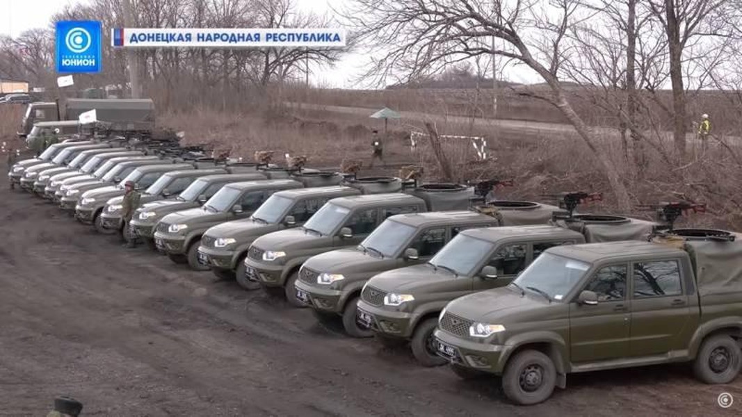 [ẢNH] Nga chuyển 'sát thủ diệt bộ binh' cho ly khai Ukraine