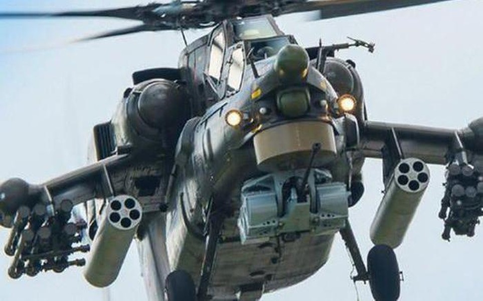 [ẢNH] 'Thợ săn đêm' Mi-28N sẵn sàng hủy diệt xe tăng Ukraine nếu vượt 'lằn ranh đỏ'