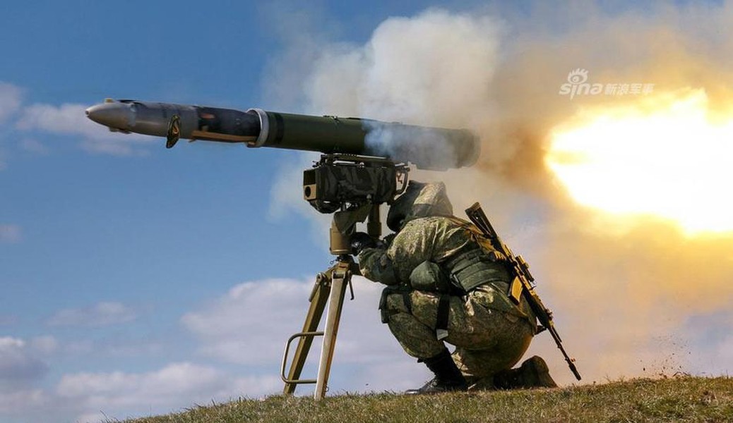 [ẢNH] Tên lửa từ thời Liên Xô vừa thiêu rụi xe tăng M1A2 Abrams tại Trung Đông