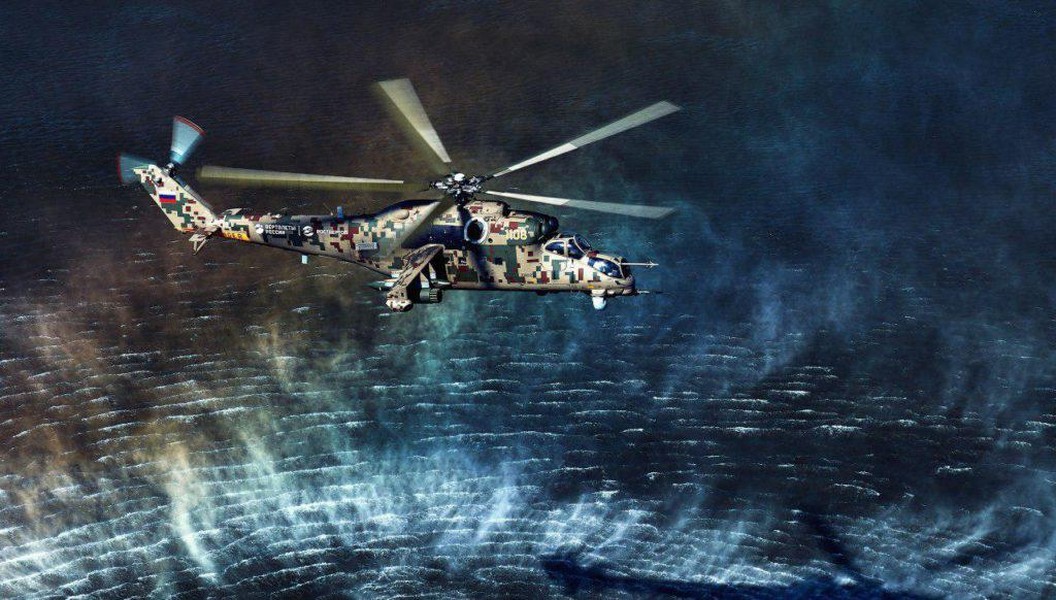 [ẢNH] Mi-35P, cú ‘lột xác’ ngoạn mục của 'xe tăng bay' Nga làm đối thủ kinh sợ