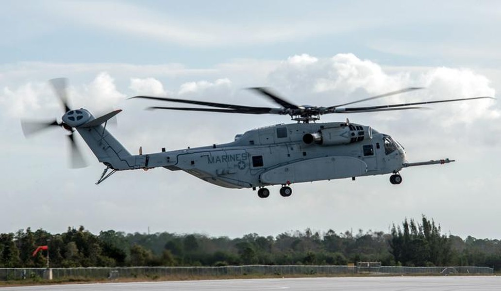 [ẢNH] Siêu trực thăng CH-53K có gì mà giá đắt gấp đôi F-35