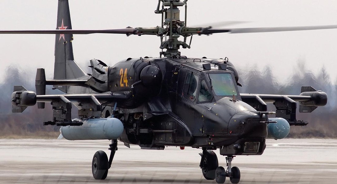 [ẢNH] Ka-50, siêu trực thăng Nga ‘đến vội vã rồi đi trong lặng lẽ’ 