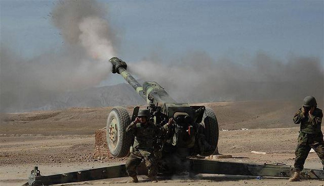 [ẢNH] Phe kháng chiến dùng lựu pháo Nga nã thẳng vào Taliban tại Panjshir
