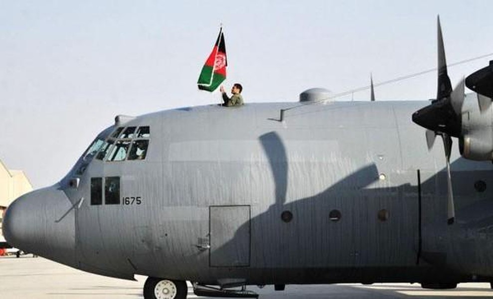 [ẢNH] Số phận bi thảm của 'lực sĩ bầu trời' C-130H Afghanistan vừa được hé lộ