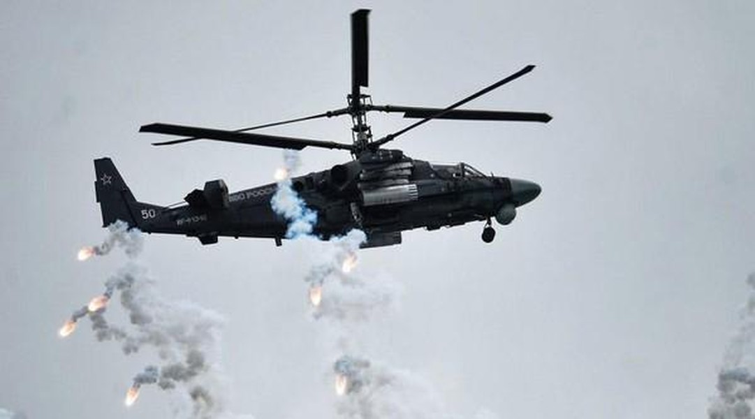 [ẢNH] Trực thăng tấn công Ka-52 Nga không kích dữ dội phiến quân Syria thân Thổ Nhĩ Kỳ
