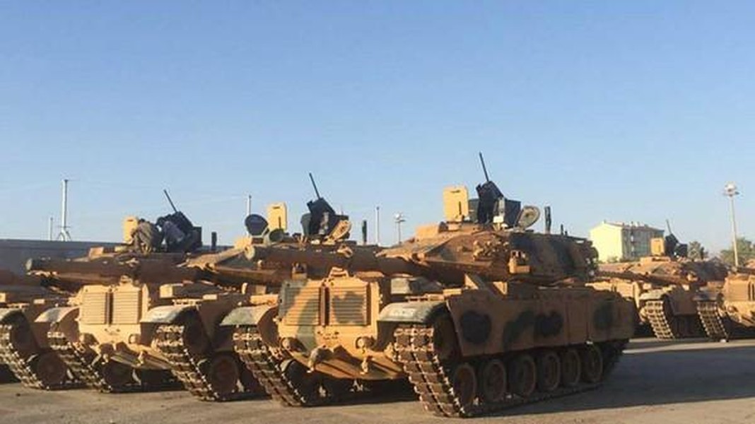 Chiến đấu cơ Nga tấn công trực diện phá hủy xe tăng Thổ Nhĩ Kỳ tại Syria