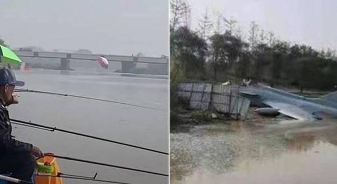 Tiêm kích 'con cưng' J-10 Trung Quốc gặp nạn, 2 phi công liền nhảy xuống sông