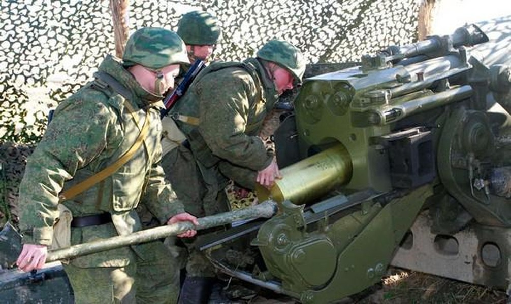 Siêu pháo Ukraine vào vị trí, chuẩn bị dội bão lửa vào lực lượng ly khai