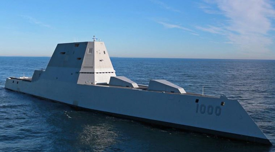 Mỹ 'bấm bụng' xóa sổ siêu pháo trên khu trục hạm tỷ USD