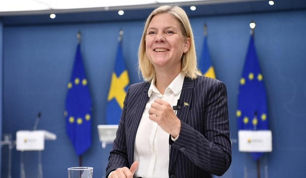 Nữ Thủ tướng Thụy Điển từ chức chỉ sau 7 giờ đương nhiệm