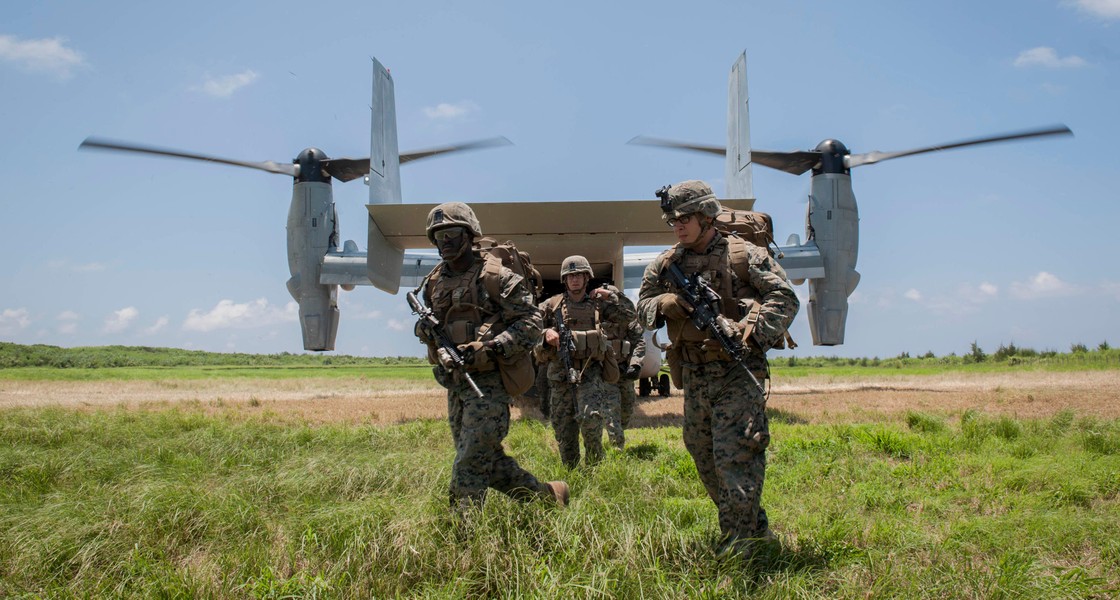 Mỹ, Nhật điều trực thăng lai MV-22 Osprey diễn tập, tín hiệu gửi tới Trung Quốc