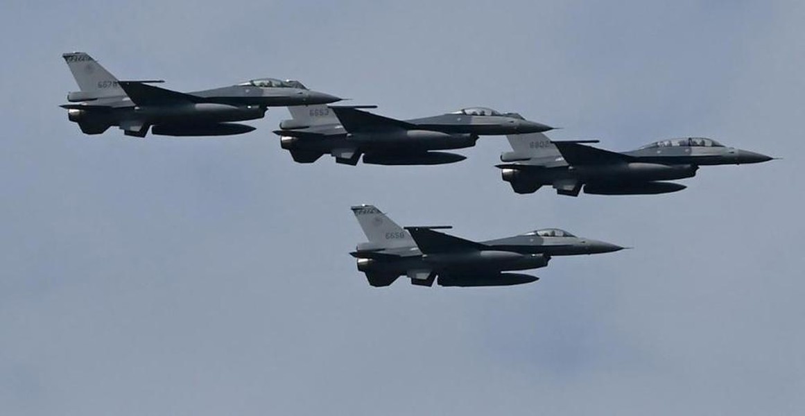 Tiêm kích F-16V hiện đại nhất của đảo Đài Loan mất tích