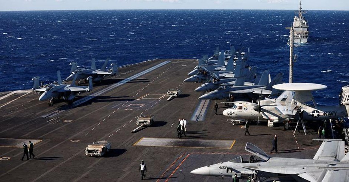 Siêu tàu sân bay hạt nhân Mỹ thị uy ở biển Adriatic dưới quyền NATO để 'nắn gân' Nga
