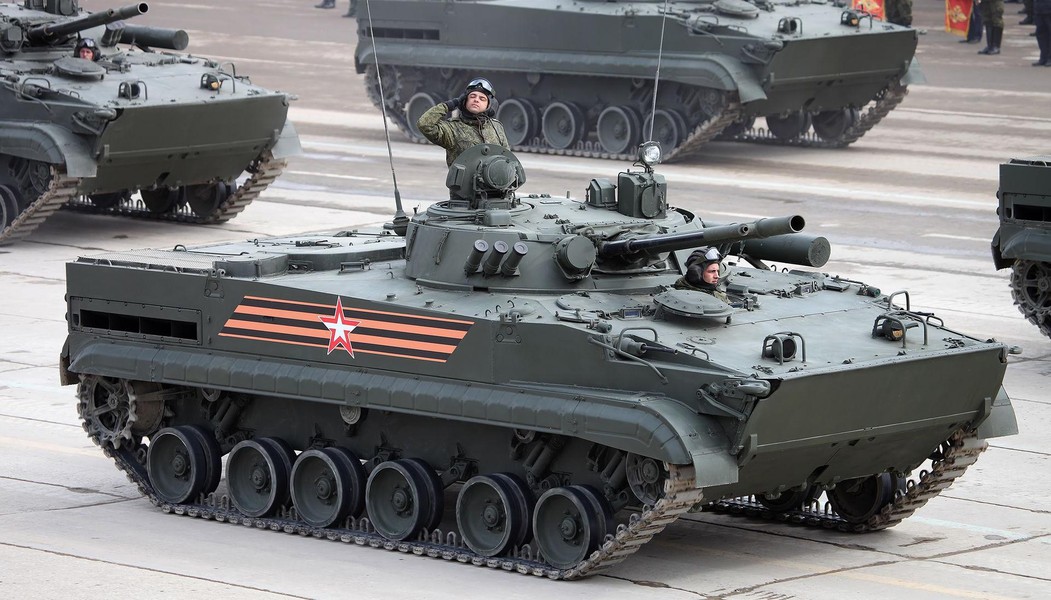 Ukraine biên chế 'Nữ hoàng bộ binh' BMP-3 sau khi thu được từ Nga
