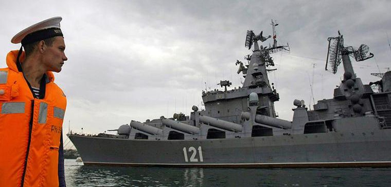 Nga nói gì khi Ukraine tuyên bố bắn cháy soái hạm Moscow của Hạm đội Biển Đen?