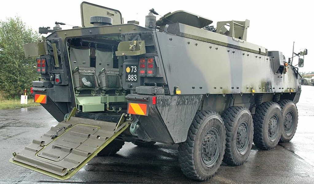 Đan Mạch có thể sẽ viện trợ thiết giáp cực mạnh Piranha III cho Ukraine