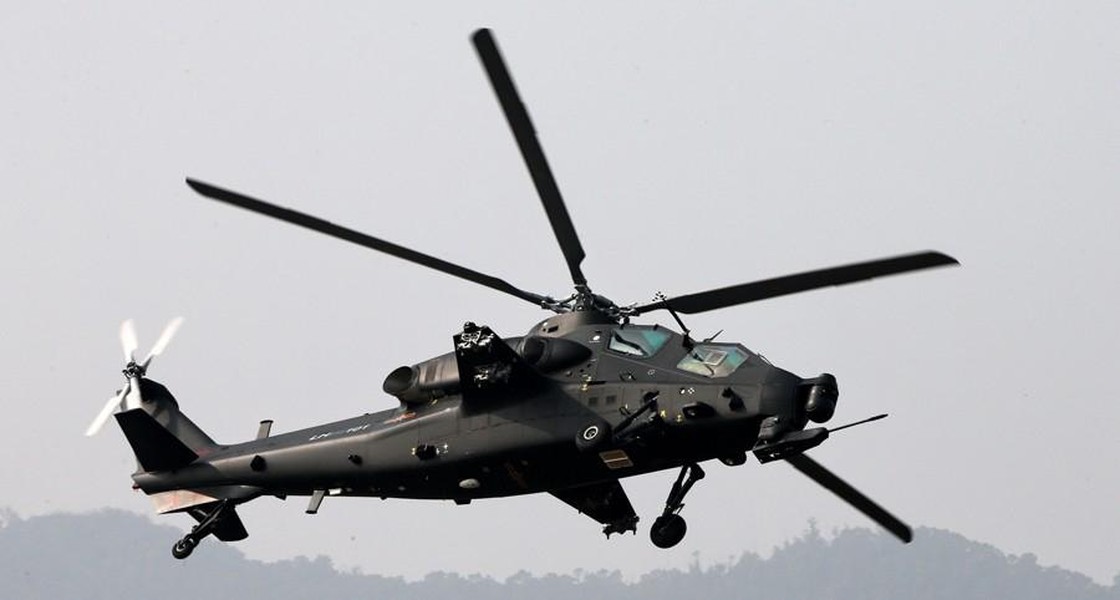 Trực thăng tấn công Z10 Trung Quốc lần đầu vượt giới tuyến với Đài Loan